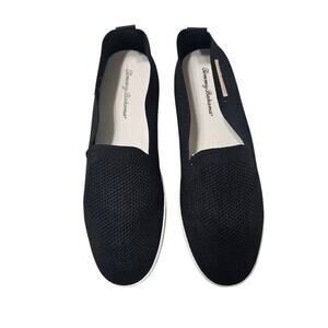 TOMMY BAHAMA Knit Memory Foam Slip-Ons Black White Size 10